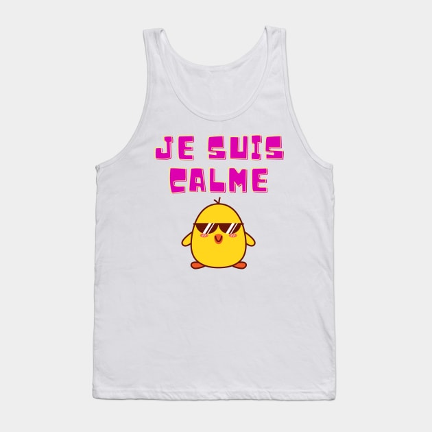 Be Calm Tank Top by DaisyJamesGA